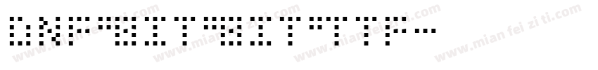 DNF BIT BIT TTF字体转换